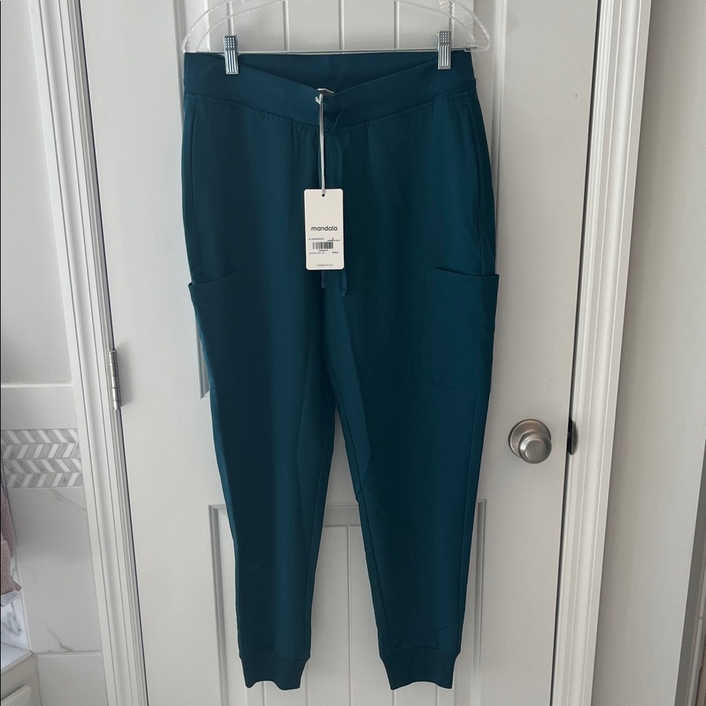 Teal Track Pants by Napapijri
